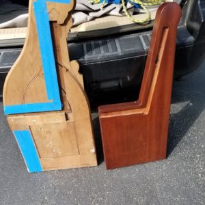 Restore church benches to preserve history