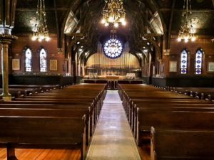 Cornell University Pew Refinishing