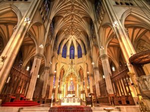 Inside of St. Patrick's Cathedral Church