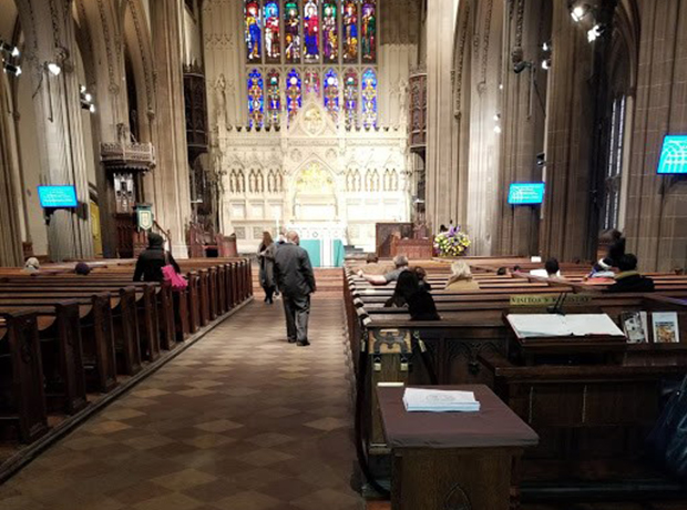 Inside of Trinity Church/Manhattan