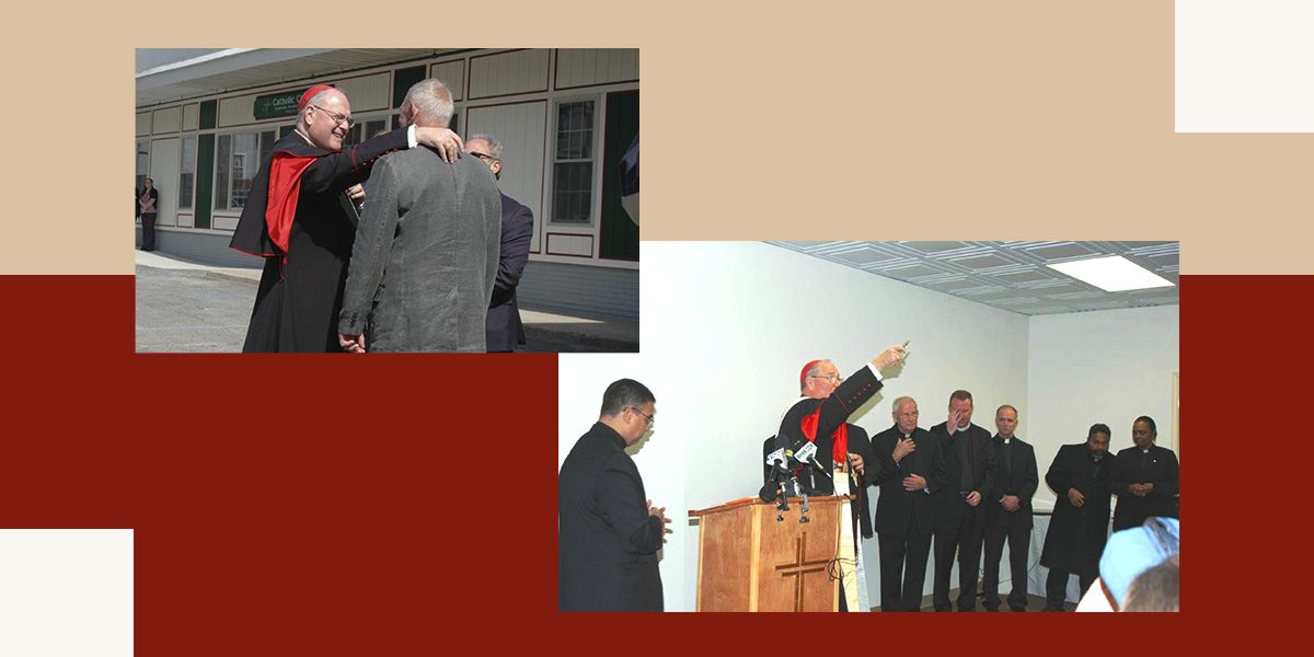 cardinal dolan meeting Bob Koeck